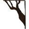 Ekena Millwork Damon Wrought Iron Bracket, (Single center brace), Antiqued Bronze 1 1/2"W x 7 1/2"D x 10"H BKTM01X07X10SDAABZ - alternate 6